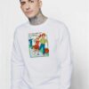 Kids Let's Run Away From Our Problems Sweatshirt