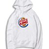 Pirate Burger King Straw Hat Logo Hoodie