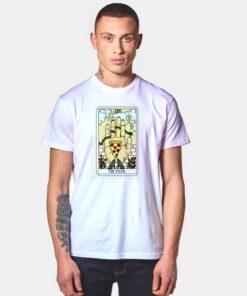 Pizza Reading Tarot Card T Shirt