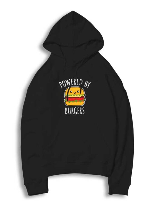 Powered by Cute Burgers Hoodie