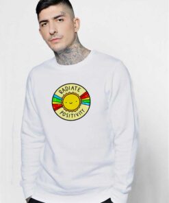 Radiate Positivity Sun Rainbow Sweatshirt