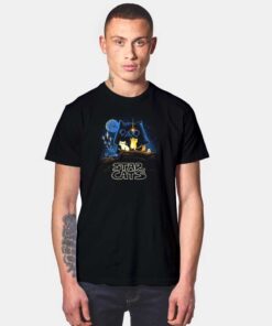 Star Cats Wars Darth Catder T Shirt