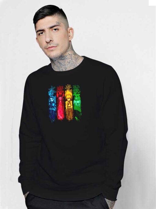 Team Demon Slayer Portrait Sweatshirt