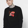 Unicorn True Love Rainbow Sweatshirt