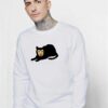 Vlad the Cat Black Sweatshirt