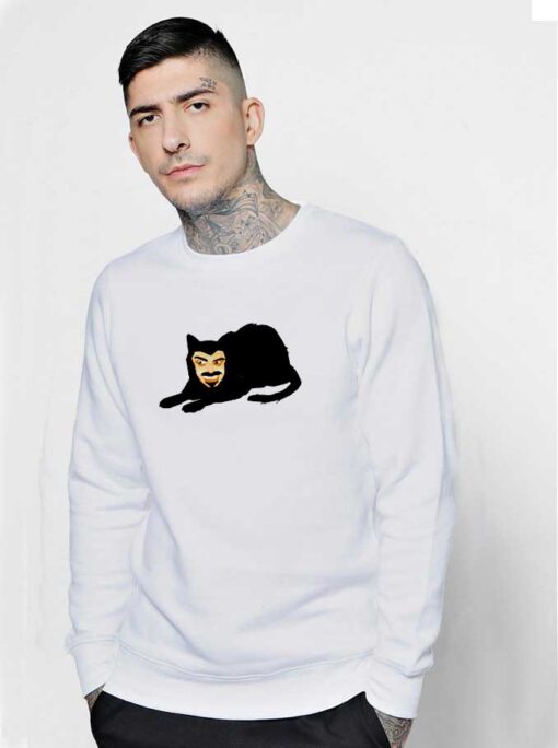 Vlad the Cat Black Sweatshirt