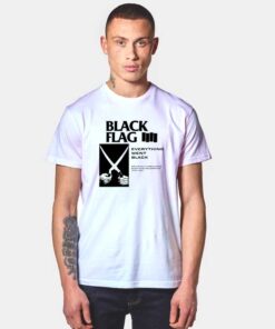 Black Flag Everything Went Black T Shirt
