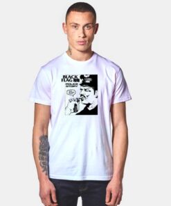 Black Flag Police Story T Shirt