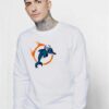 Dolphins Angry Viking Sweatshirt