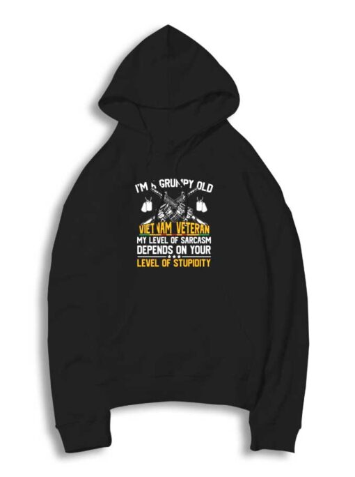 Grumpy Old Vietnam Veteran Hoodie