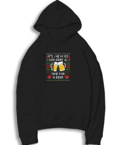 It's the Most Wonderful Time For a Beer Christmas Hoodie