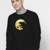 Noh! Noh! Noh! Santa Godzilla Christmas Sweatshirt