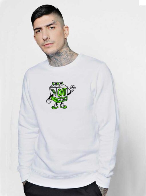 Oat Milk Eyed Box Sweatshirt