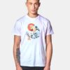 Spirit Animal Cat Kanagawa Wave T Shirt