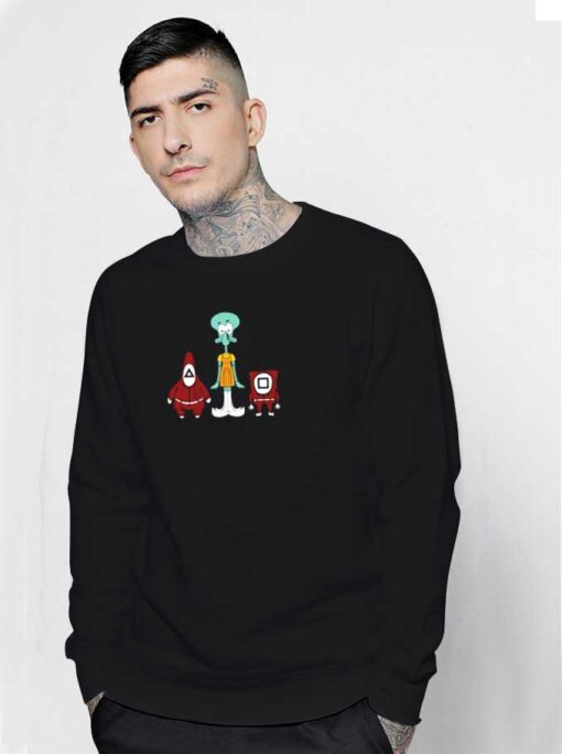 Squidward Game Spongebob Squarepants Sweatshirt