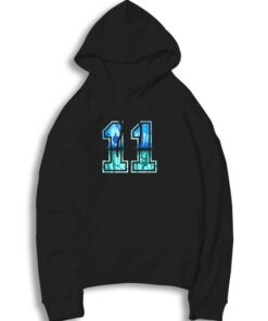 Strange Number 11 Blue Hoodie