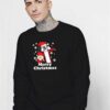 Calvin and Hobbes Christmas Tiger Sweatshirt