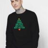 Good Tidings And Cheer And to Hell Christmas Covid Sweatshirt