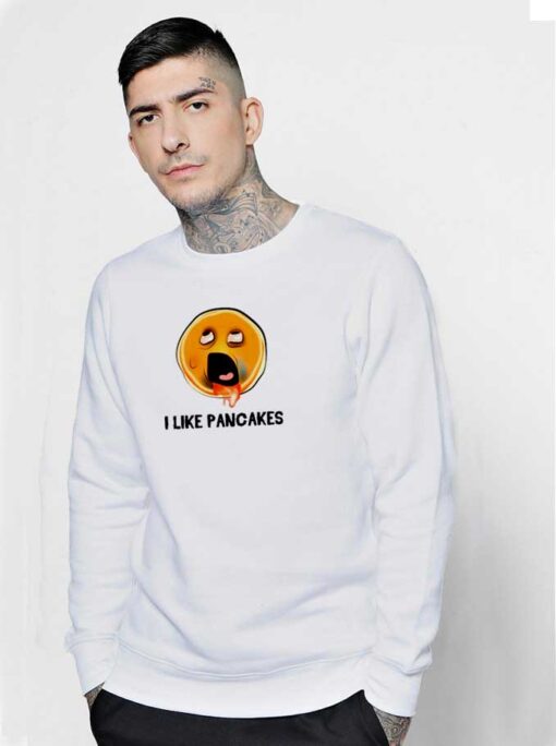 I Like Pancake Zombie Sweatshirt