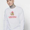 No Kissing Under the Mistletoe Covid Christmas Sweatshirt