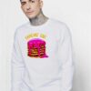 Pancake God Pink Syrup Sweatshirt