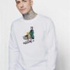 Tanjiro And Zenitsu Cart Sweatshirt