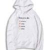 Things To Do is Crying Hoodie