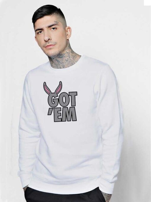 Bugs Bunny Got Em All Sweatshirt