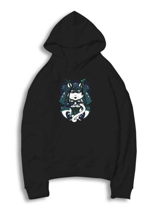 Cat Samurai Shogun Neko Hoodie