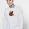 Chocolate Cat With Nutella Sweatshirt