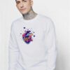 Colorful Heart I Love You Sweatshirt