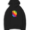 Rainbow Classic Apple Logo Hoodie
