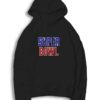 Super Bowl Red Blue Logo Hoodie