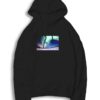 Winter Lights Night Sky Hoodie