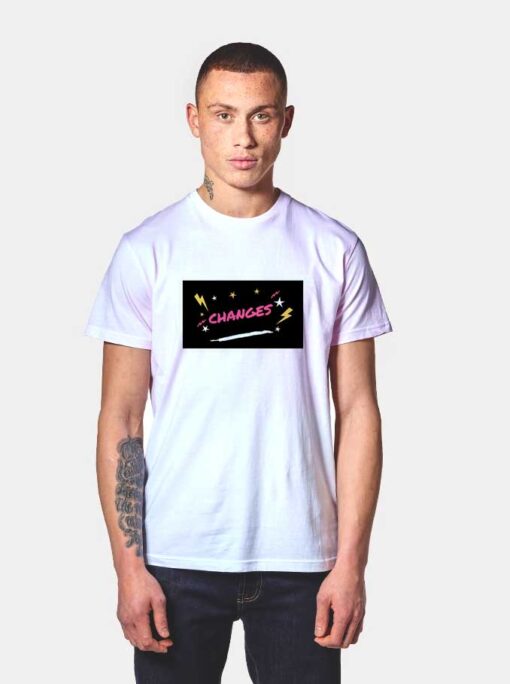 Changes Justin Bieber Logo T Shirt