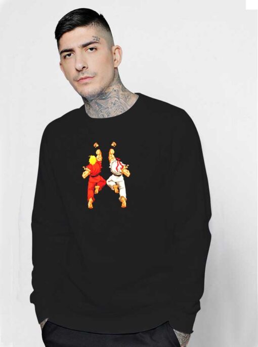 Double Shoryuken Twin Fighter Sweatshirt