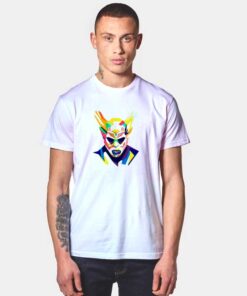 Evil Grandpa Pop Art WPAP T Shirt