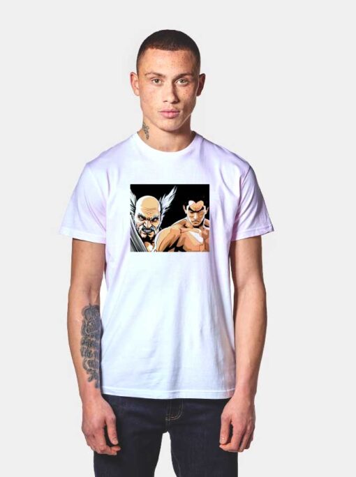 Kazuya & Heihachi Mishima T Shirt