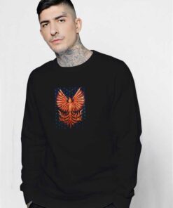 Phoenix Rising Vintage Motive Sweatshirt