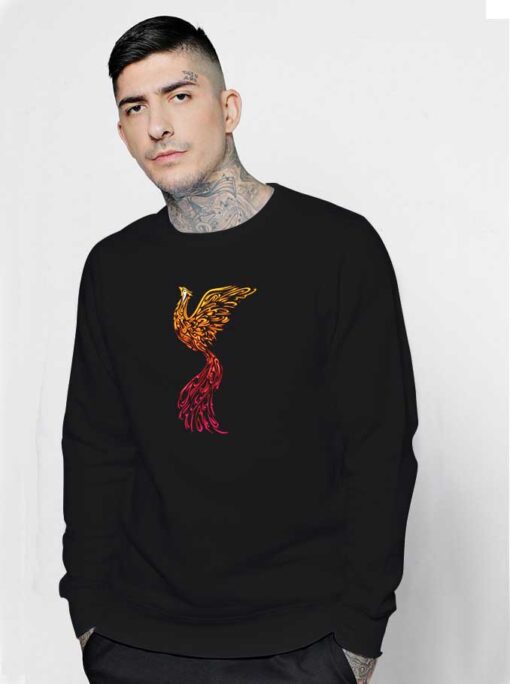 Phoenix Spiral Feather Sweatshirt