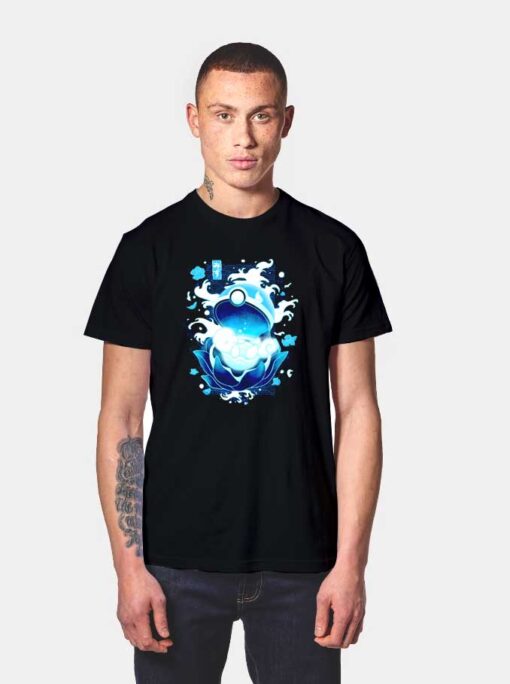 Pokemon Ball Born of Water T Shirt