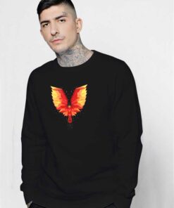 Rising Phoenix WPAP Style Sweatshirt