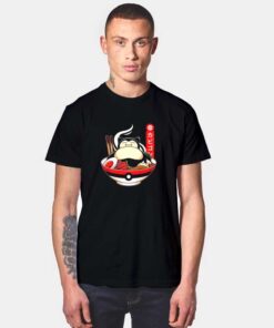 Snorlax Ramen Noodle Nap T Shirt