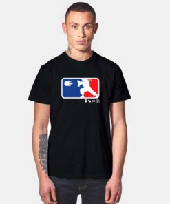 Street Fighter League NBA Logo T Shirt