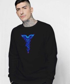 The Heat of Illusion Blue Phoenix Sweatshirt