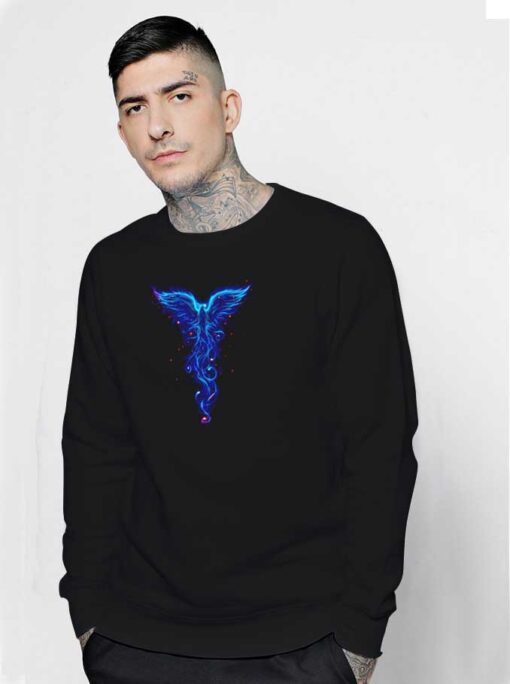The Heat of Illusion Blue Phoenix Sweatshirt