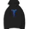 The Heat of Illusion Blue Phoenix Hoodie