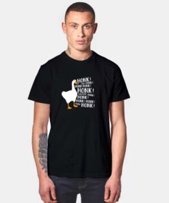 Untitled Goose Honk Avian T Shirt