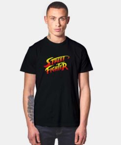 Vintage Street Fighter Logo T Shirt