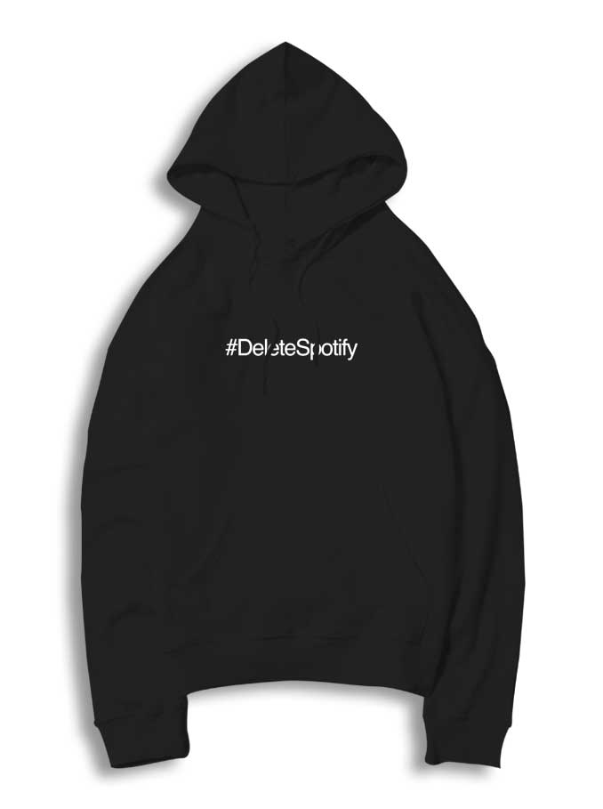 Hashtag Delete Spotify Hoodie